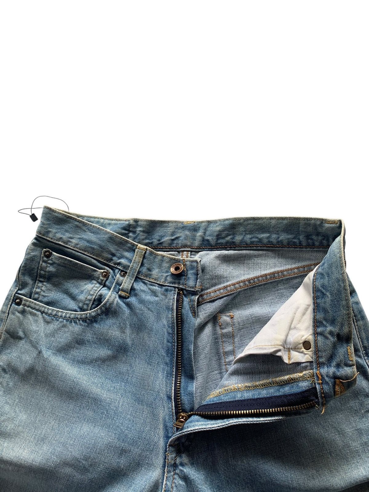 Kapital VINTAGE EDWIN 505X SELVEDGE BAGGY JAPANESE DISTRESSED DENIM Size US 29 - 11 Thumbnail