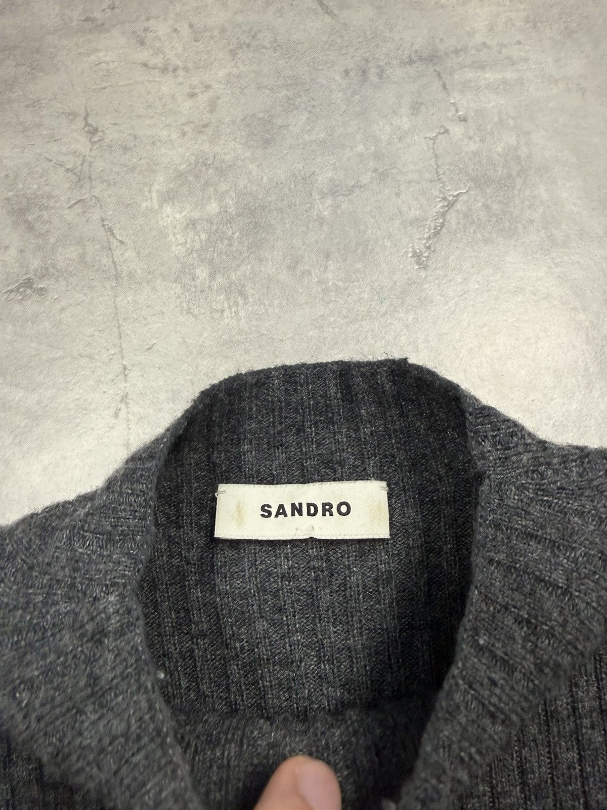 Sandro Sandro Wool Dress Size S / US 4 / IT 40 - 5 Thumbnail