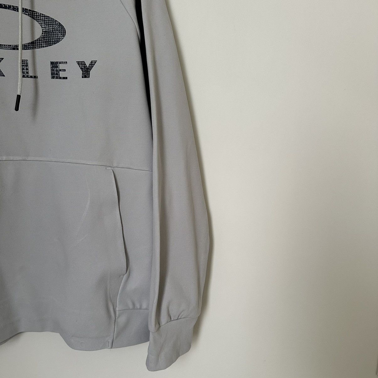 Japanese Brand × Oakley Oakley Grey Hoodie Size US S / EU 44-46 / 1 - 5 Thumbnail