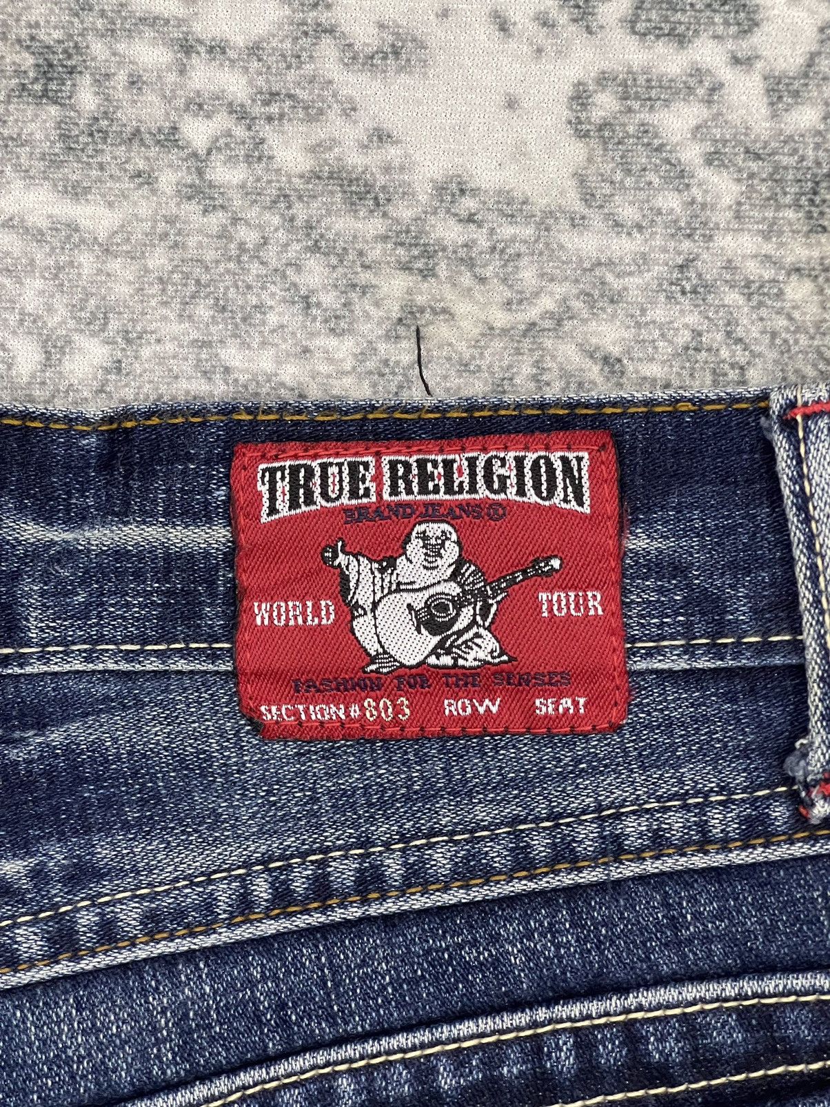 True Religion True Religion Big Rig "Stone & Tint" Bootcut Jeans Size 30" / US 8 / IT 44 - 11 Thumbnail