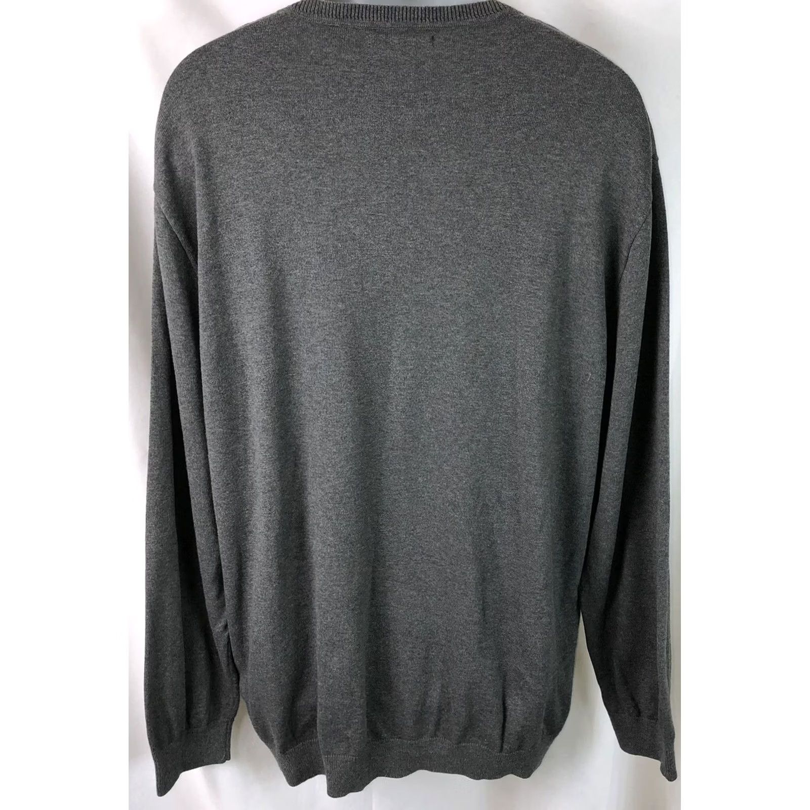 Liz Claiborne Vintage Claiborne Sweater 2XL Gray Purple Argyle VNeck Academia Y2K 90s Preppy Size US XXL / EU 58 / 5 - 3 Thumbnail