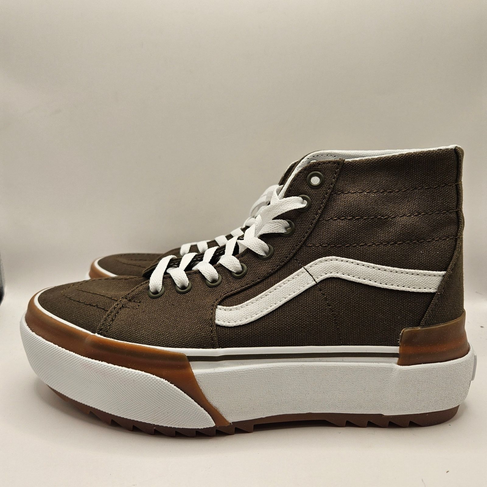 Vans VANS M7.5/W9 SK8 HI TAPERED STACKFORM SNEAKERS DARK GREEN Size US 7.5 / IT 37.5 - 3 Thumbnail