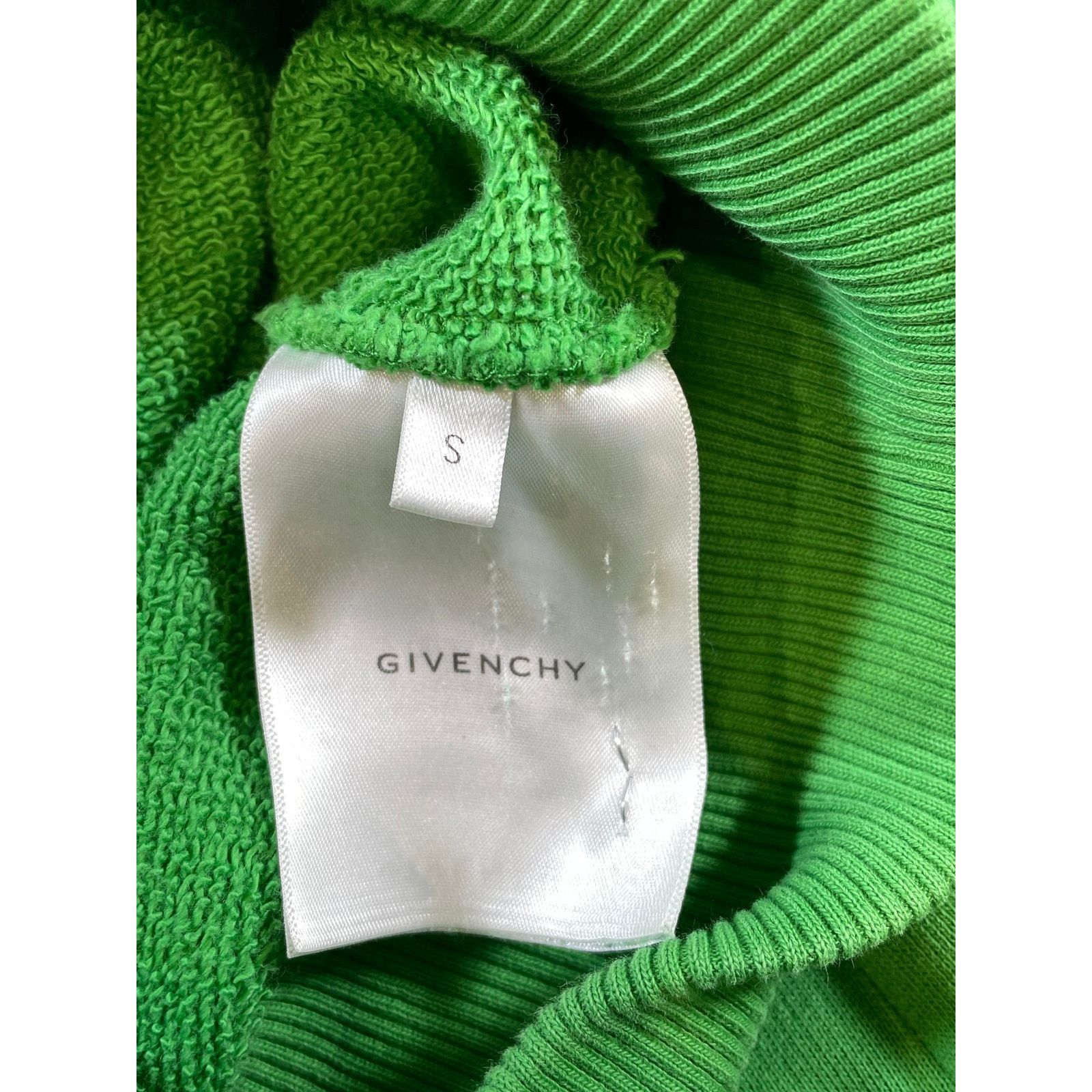 Givenchy Givenchy Reaper Logo Green Hoodie Size US S / EU 44-46 / 1 - 4 Thumbnail