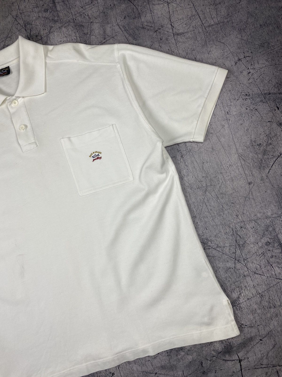 Paul & Shark × Vintage Vintage Paul & Shark Yachting Polo Tee T Shirt Size XL Size US XL / EU 56 / 4 - 4 Thumbnail