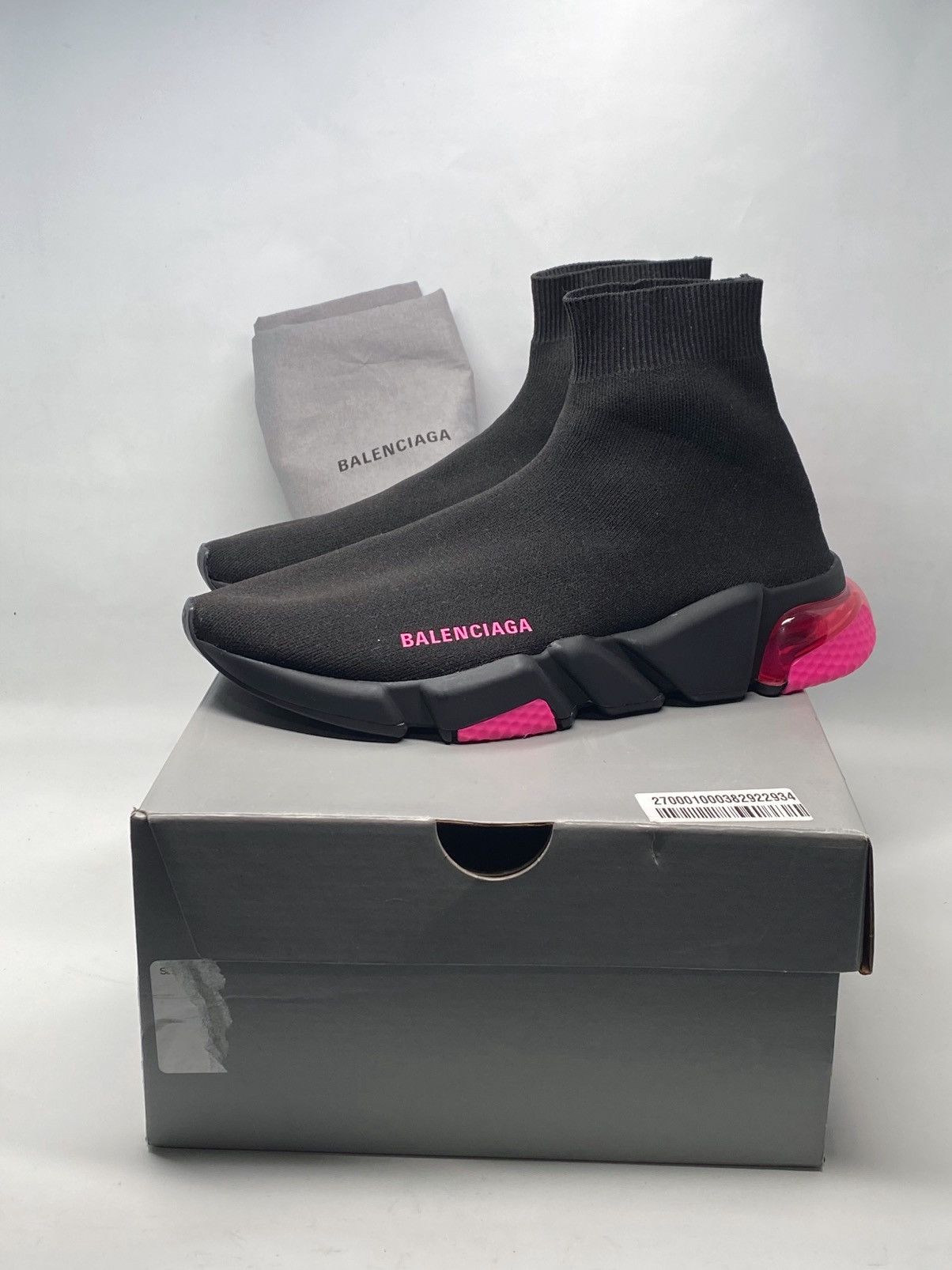 Balenciaga Balenciaga Women's Speed Knit High Top Sneakers size 10 Size US 10 / IT 40 - 11 Thumbnail