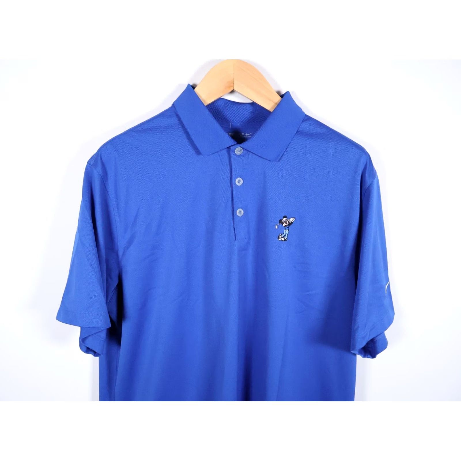 Nike Nike Golf Polo Shirt Men's XL Blue Dri Fit Mickey Embroidery Walt Disney World Size US XL / EU 56 / 4 - 4 Thumbnail