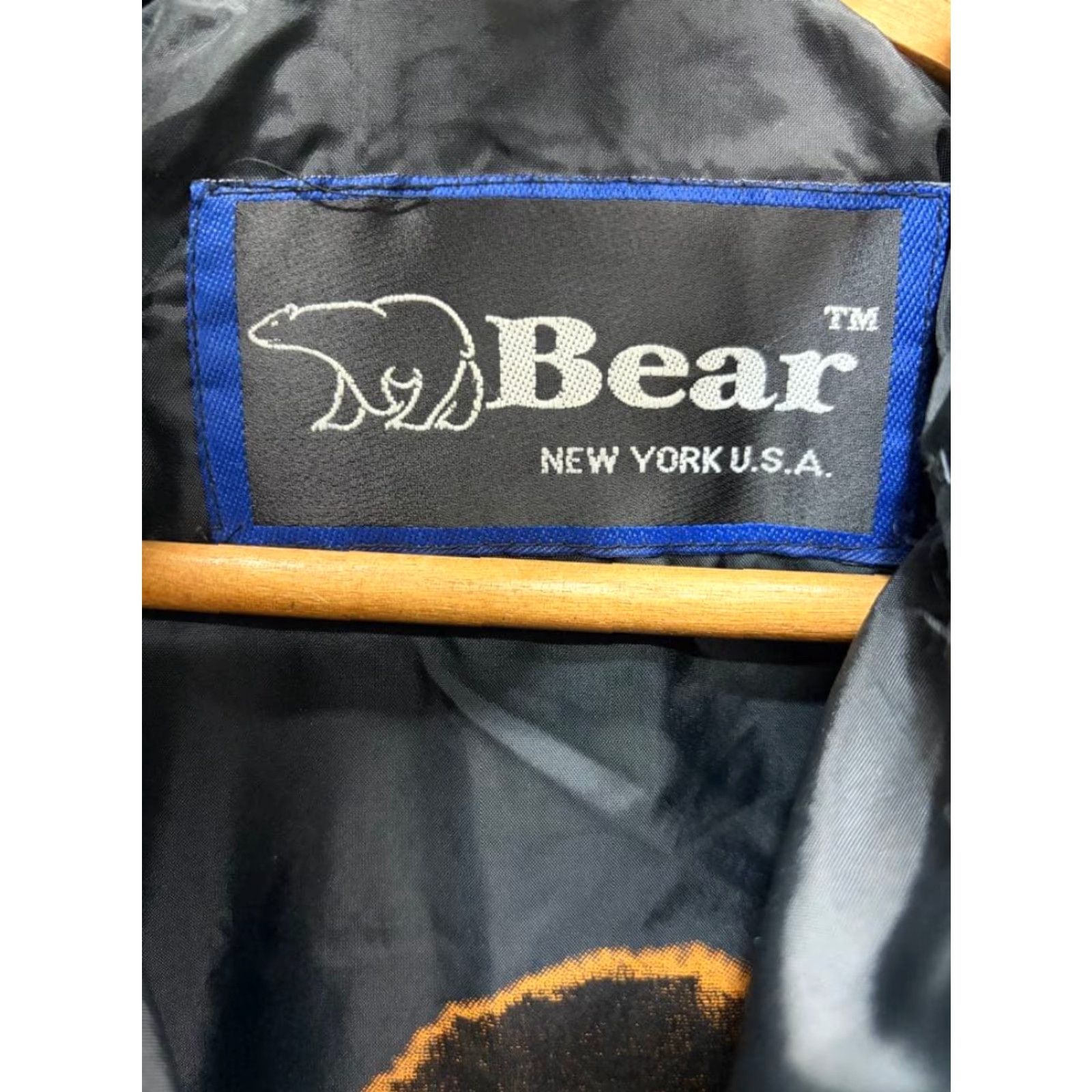 Vintage Bear Bear Reversible Black Down Jacket Mens Size S Made in USA Size US S / EU 44-46 / 1 - 4 Thumbnail