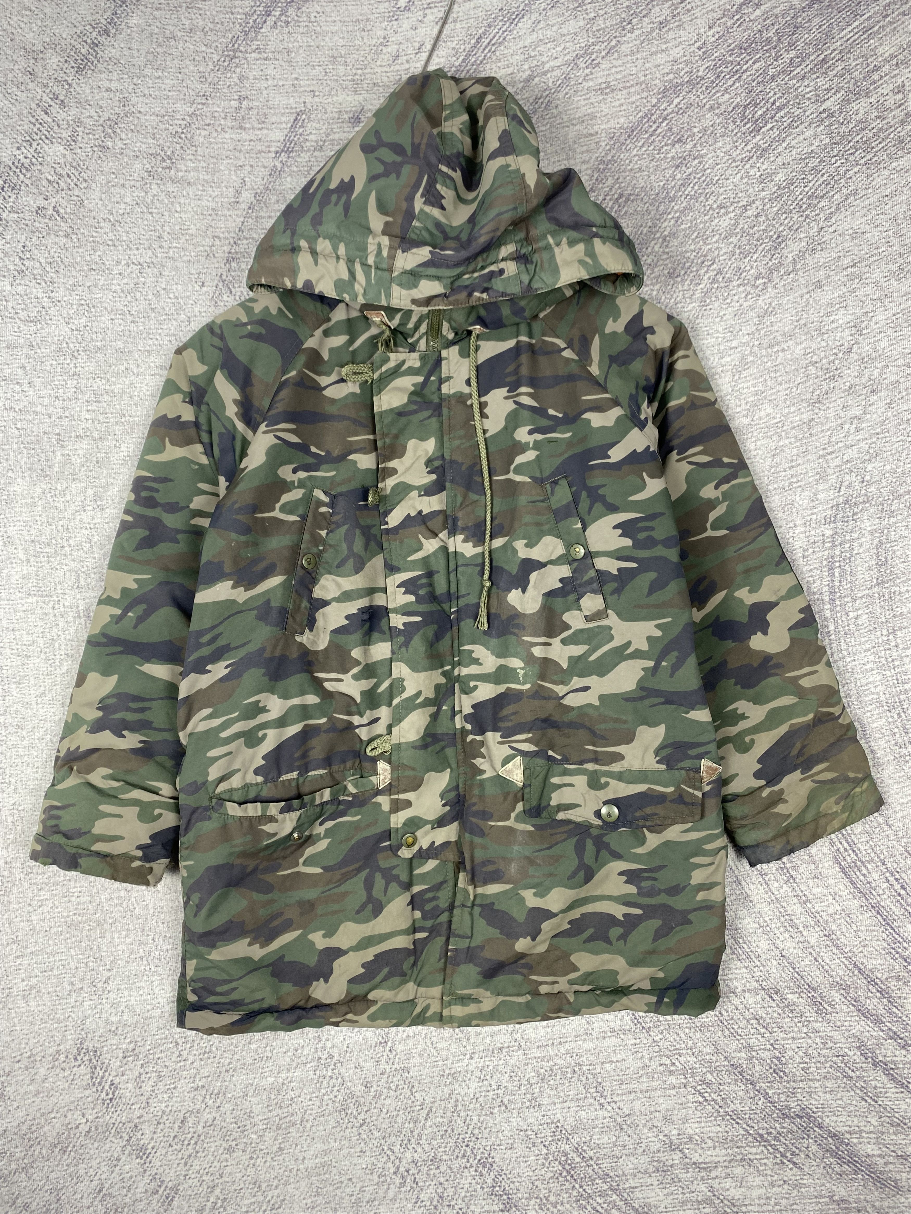 Uniqlo Vintage Uniqlo Hoodie Camo Fleece Lining Jacket Size US XS / EU 42 / 0 - 1 Thumbnail
