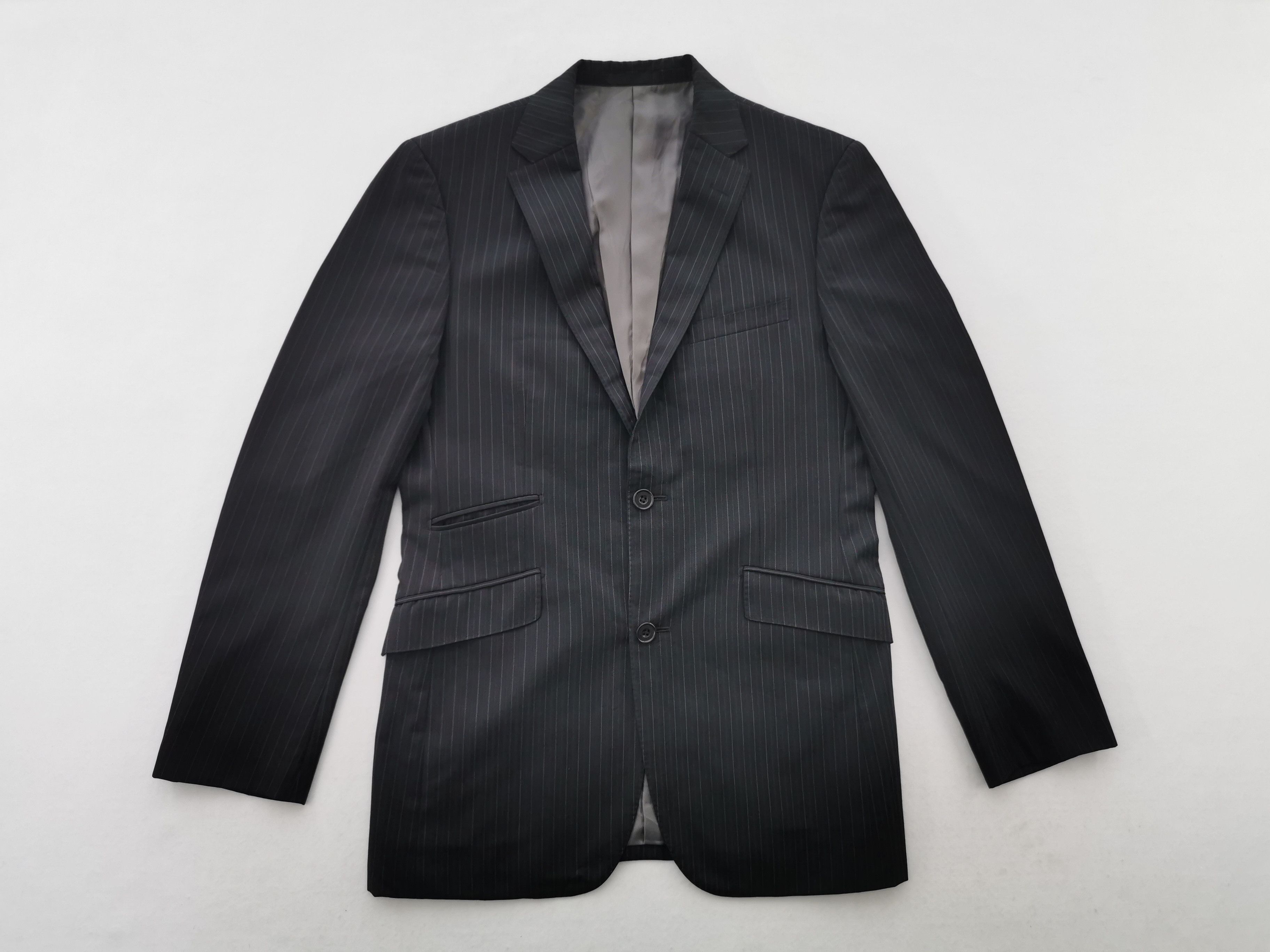 Burberry Vintage 90's Burberry Wool Blazer Coat Made In Japan Size 40R - 3 Thumbnail