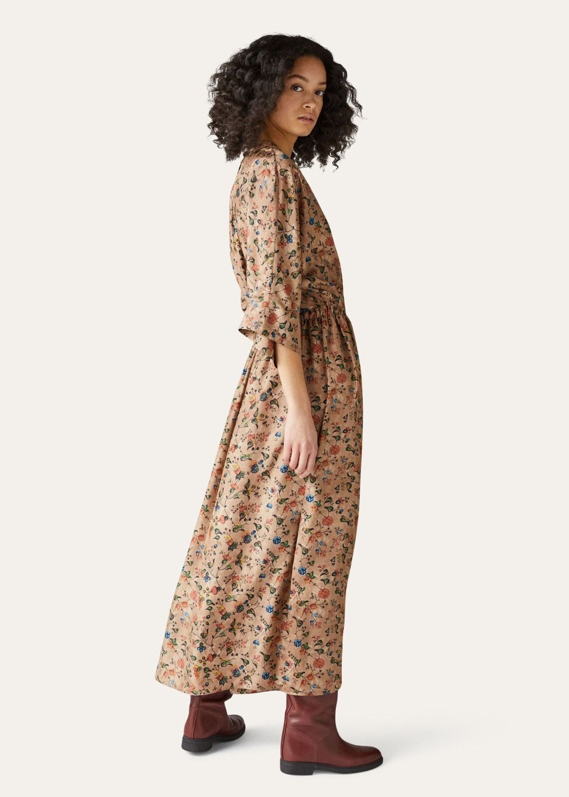 Loro Piana o1srvl11e0824 Bolivian Rim Dress in Multicolor Size M / US 6-8 / IT 42-44 - 5 Thumbnail