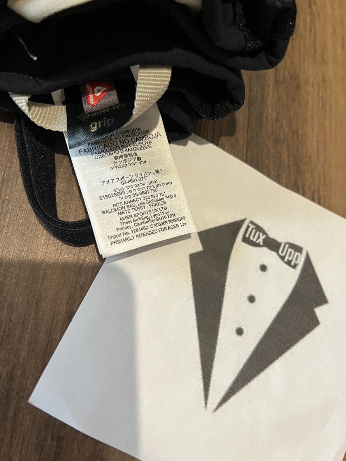 HIDDEN × Salomon HIDDEN x Salomon Gortex Gloves Size ONE SIZE - 5 Thumbnail