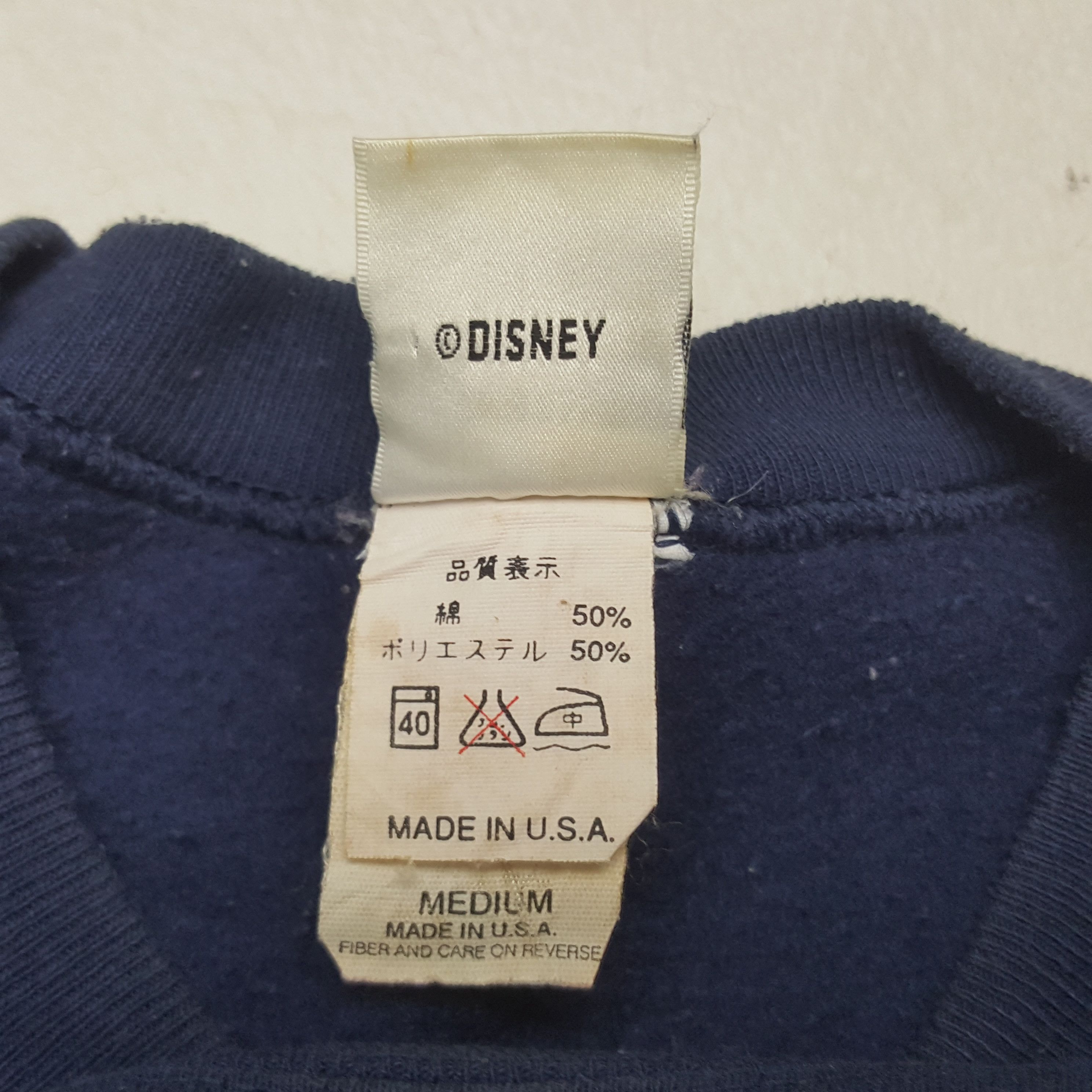 Disney × Mickey Mouse × Vintage Vintage Disney Mickey Mouse Cartoon Character Sweatshirt Size US M / EU 48-50 / 2 - 6 Thumbnail