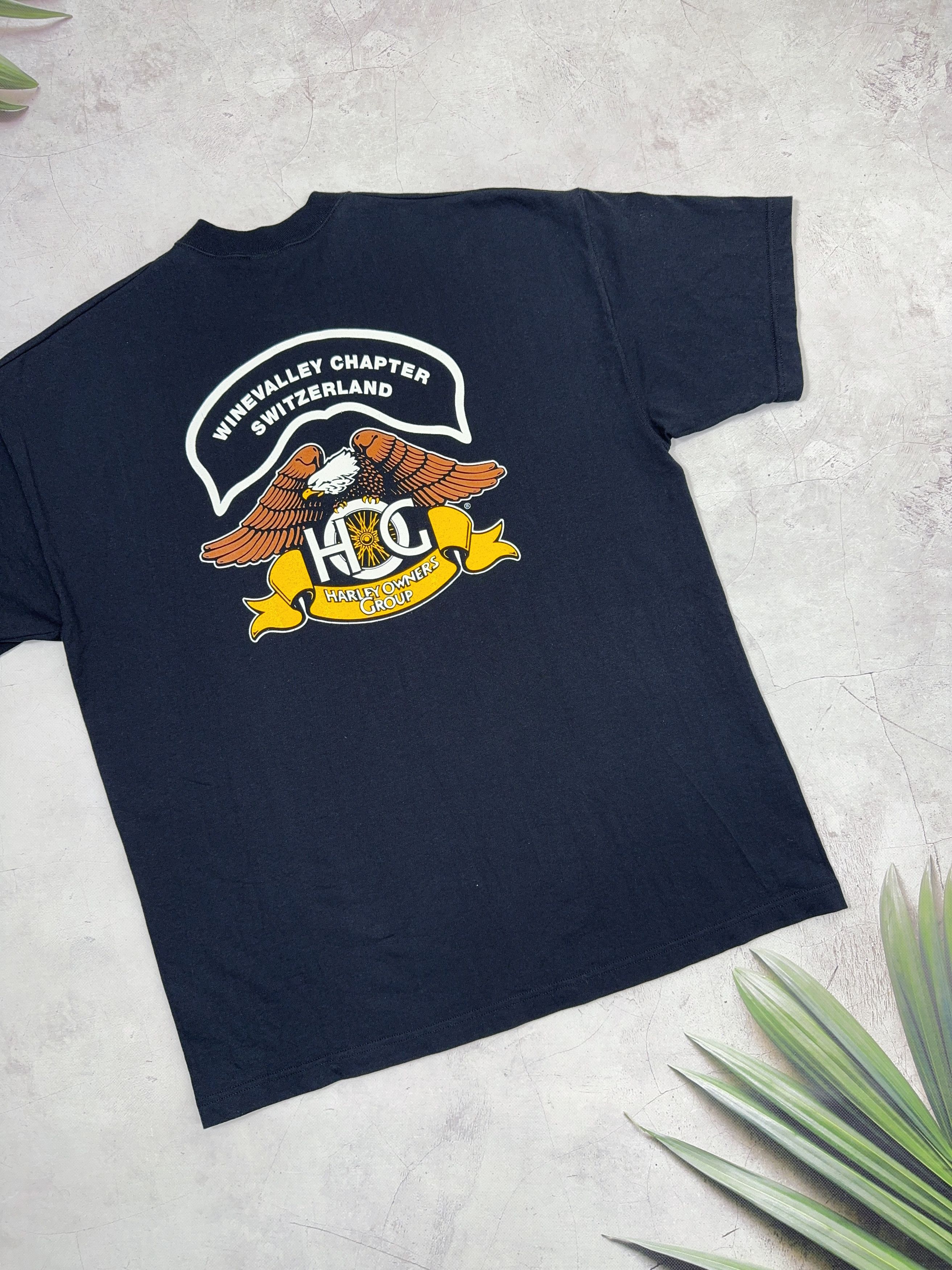 Harley Davidson Harley Davidson T-Shirt Winevalley Chapter Switzerland Size US XXL / EU 58 / 5 - 12 Thumbnail