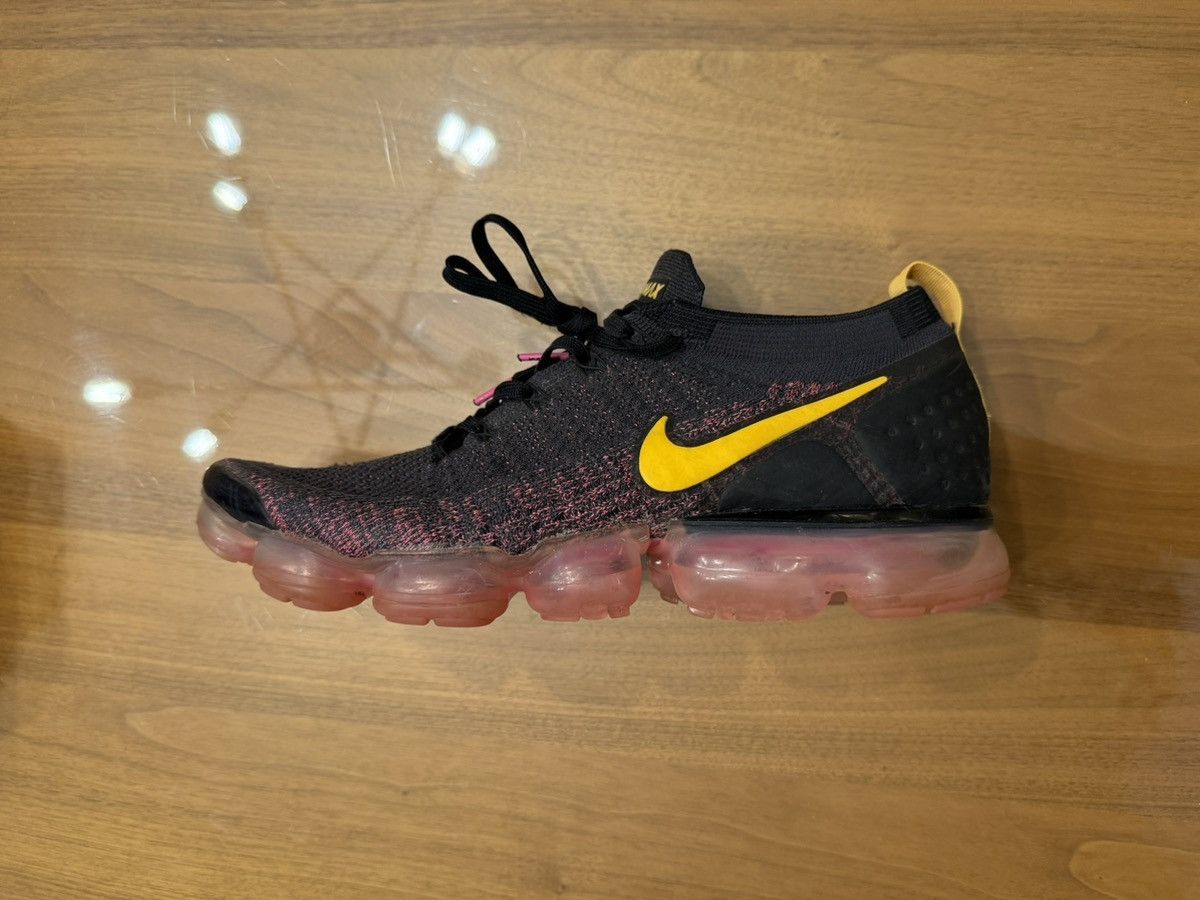 Nike NIKE AIR VAPORMAX FLYKNIT 2 GRIDIRON ORANGE PINK Size US 11.5 / EU 44-45 - 2 Thumbnail