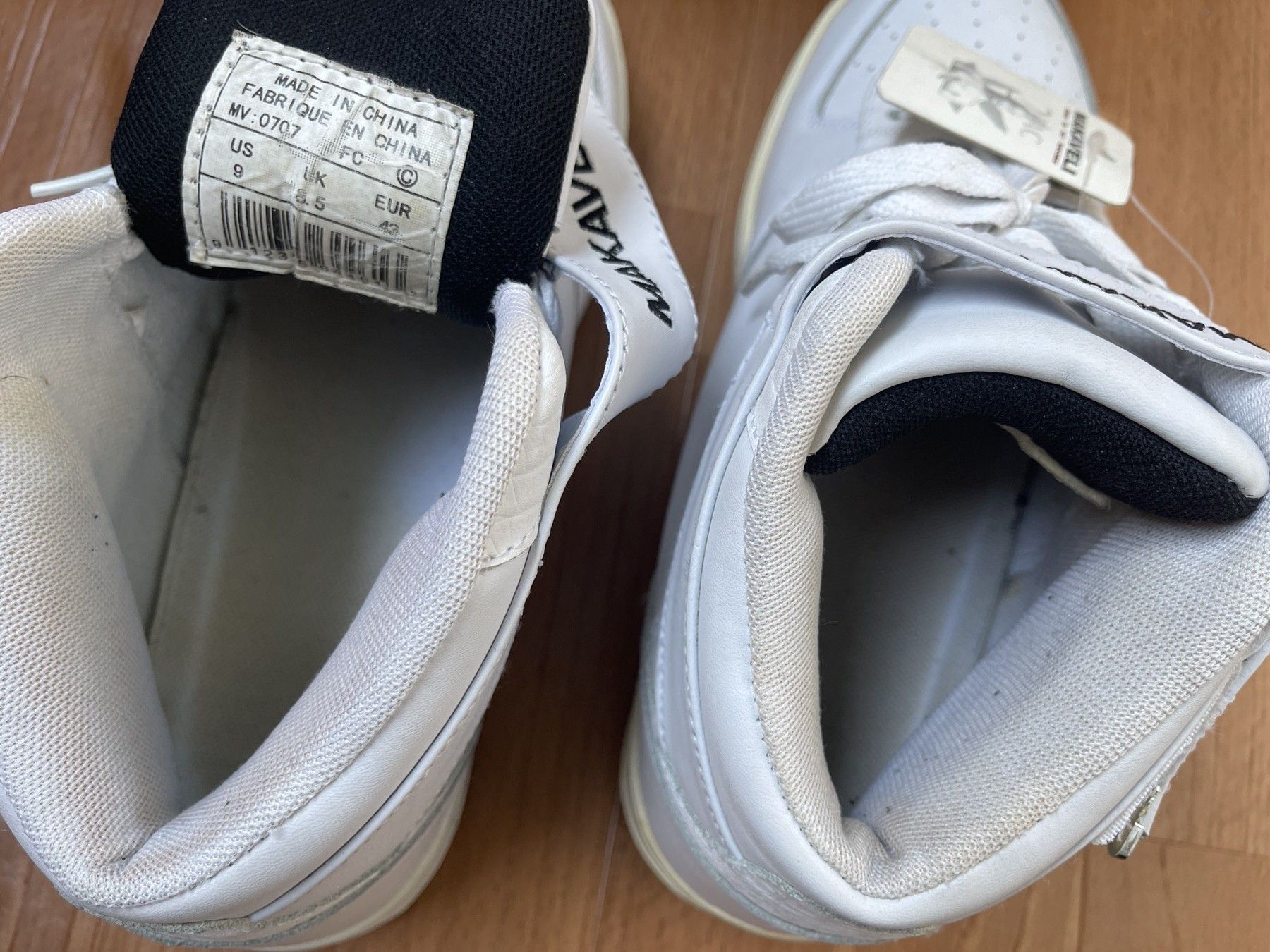 Makaveli MAKAVELI Branded sneakers, 2Pac shoes, Hi Top vintage US 9 Size US 9 / EU 42 - 17 Thumbnail