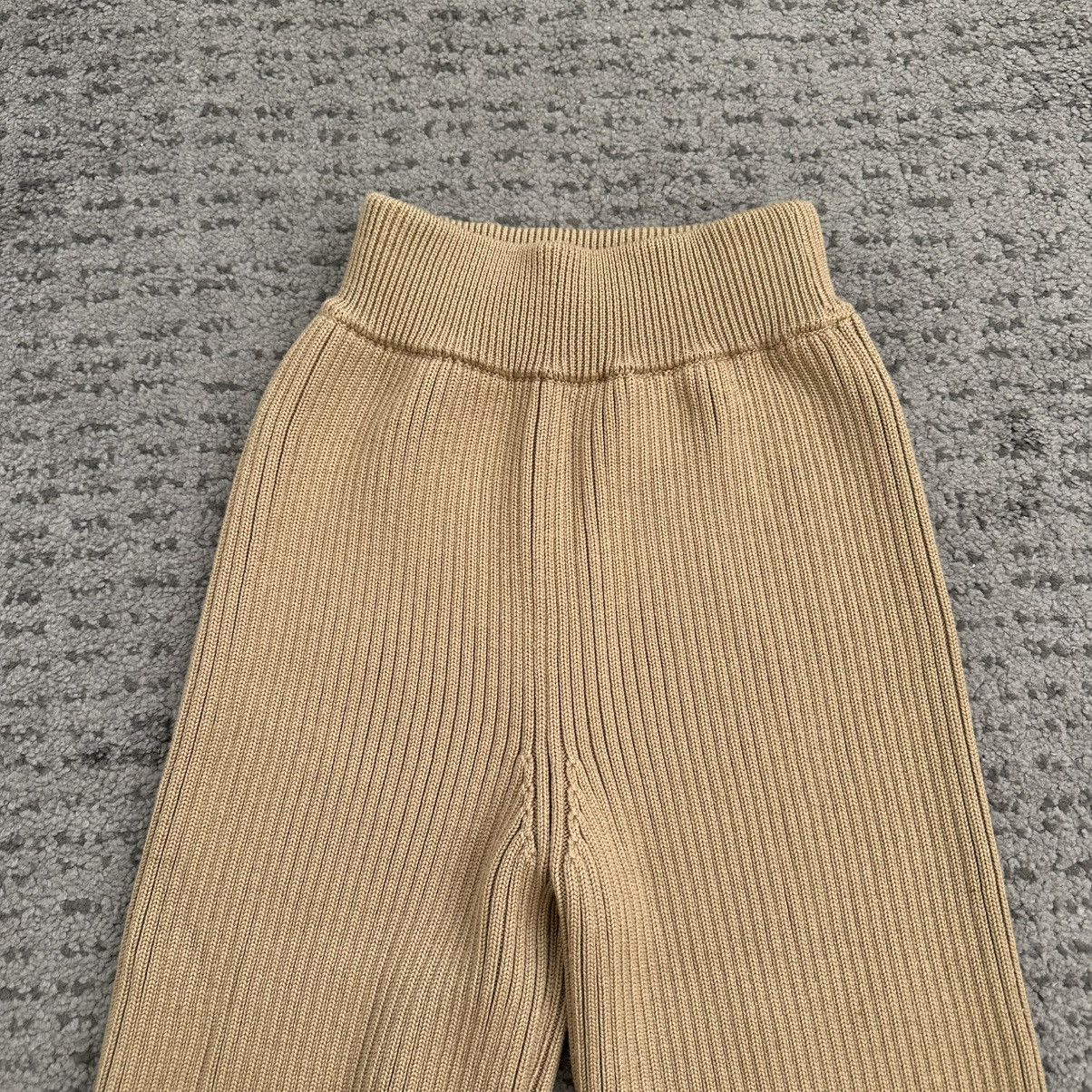 AMI Ami Paris Camel Merino wool straight knit pants Size US 28 / EU 44 - 2 Thumbnail