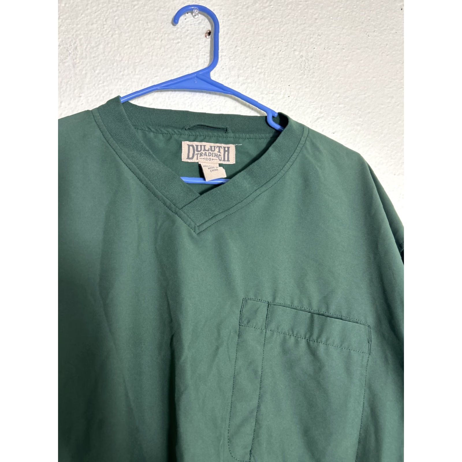 Vintage Duluth Windbreaker Jacket Mens Green XL Pullover Wind-Resistant Water Resistant All Seasons Logo Casual Golf 90s Outdoor Size US XL / EU 56 / 4 - 3 Thumbnail