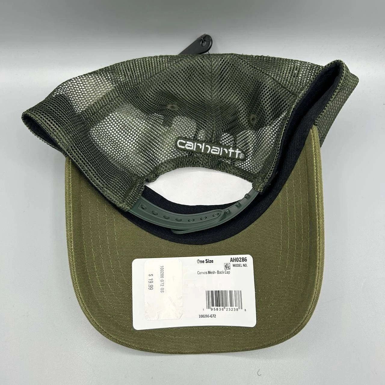 Carhartt Carhartt Trucker Hat Men Green Mesh Snap Back Cap New Size ONE SIZE - 7 Thumbnail