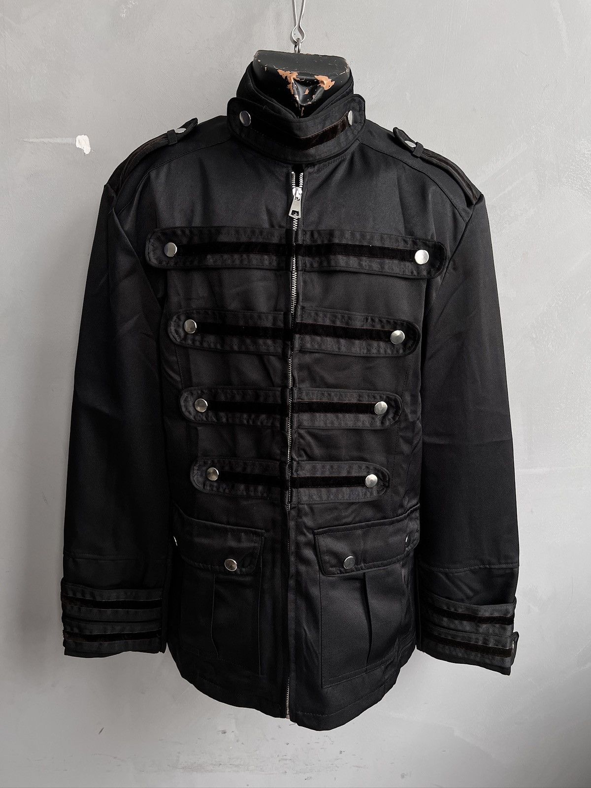 Hysteric Glamour Rare napoleon black opium Hysteric glamour style buttons y2k Size US L / EU 52-54 / 3 - 1 Thumbnail