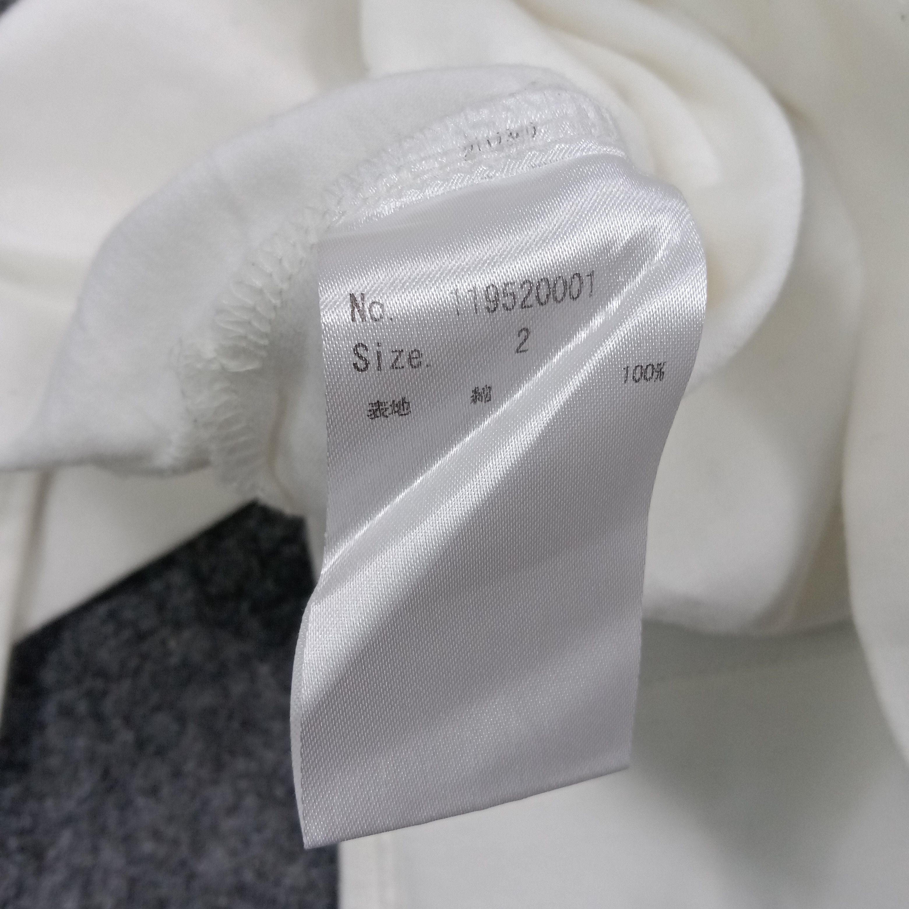 Number (N)ine Number Nine Half Zip Mock Neck C276N54 Size US XL / EU 56 / 4 - 10 Thumbnail