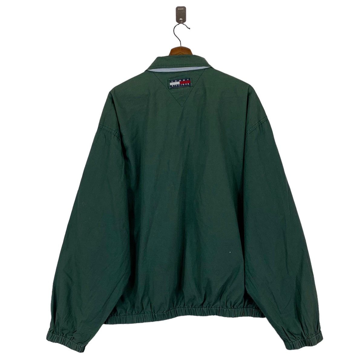 Tommy Hilfiger × Vintage 🔥🔥TOMMY HILFIGER COTTON ZIPPER JACKET Size US XL / EU 56 / 4 - 5 Thumbnail