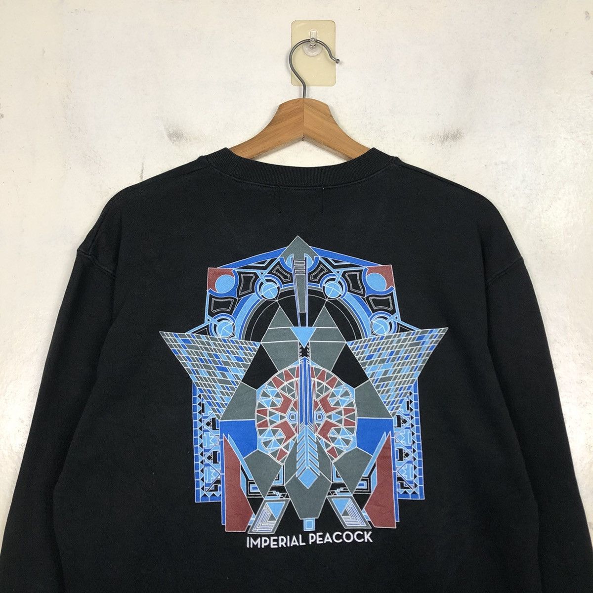 Japanese Brand 📌Vintage Sweatshirt Frank Lloyd Wright Big Logo Size US M / EU 48-50 / 2 - 11 Thumbnail