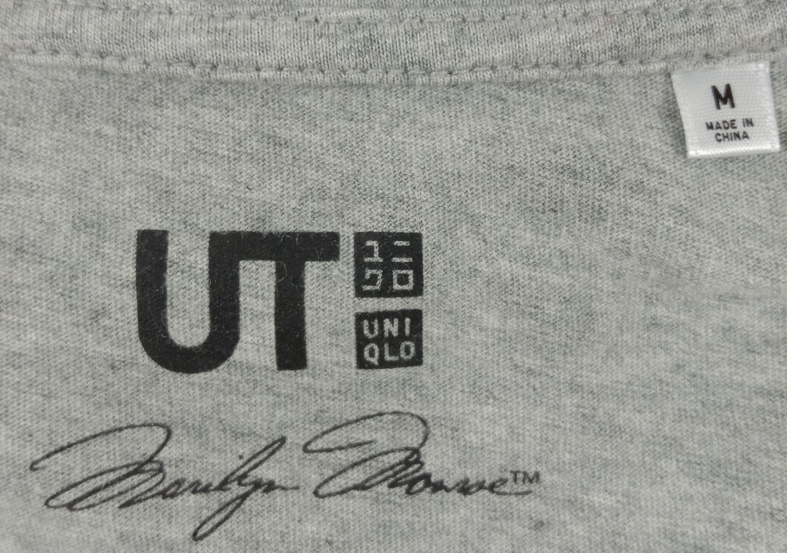Uniqlo Marilyn Monroe x Uniqlo Over Printed T Shirt Size US M / EU 48-50 / 2 - 6 Thumbnail