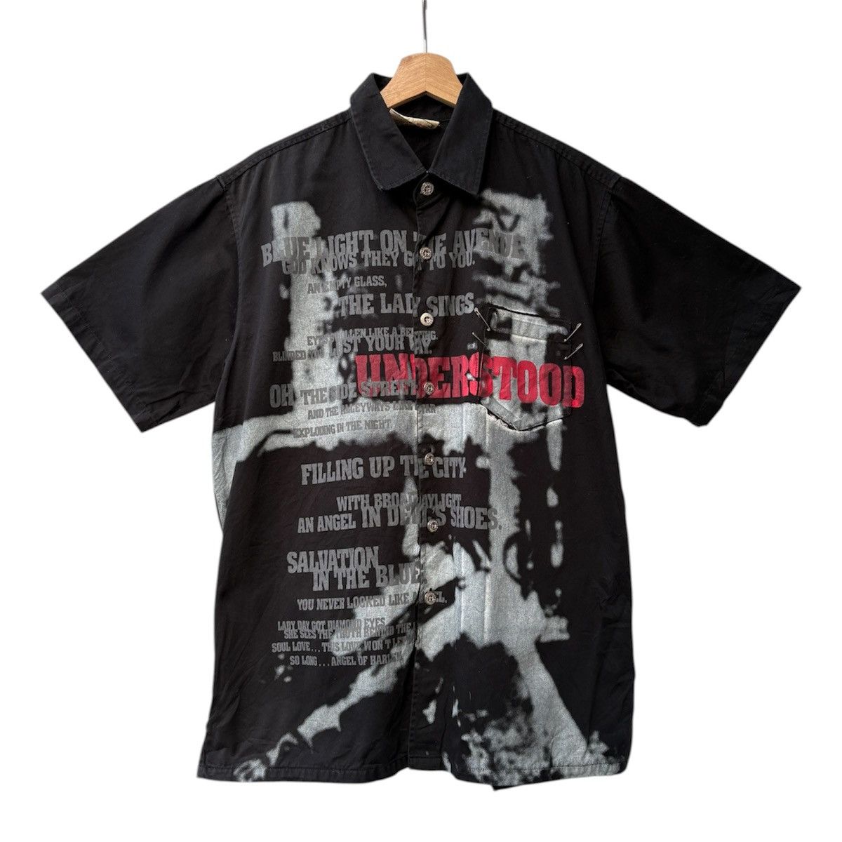 Japanese Brand Big Deep punk style shirt Size US XL / EU 56 / 4 - 1 Thumbnail