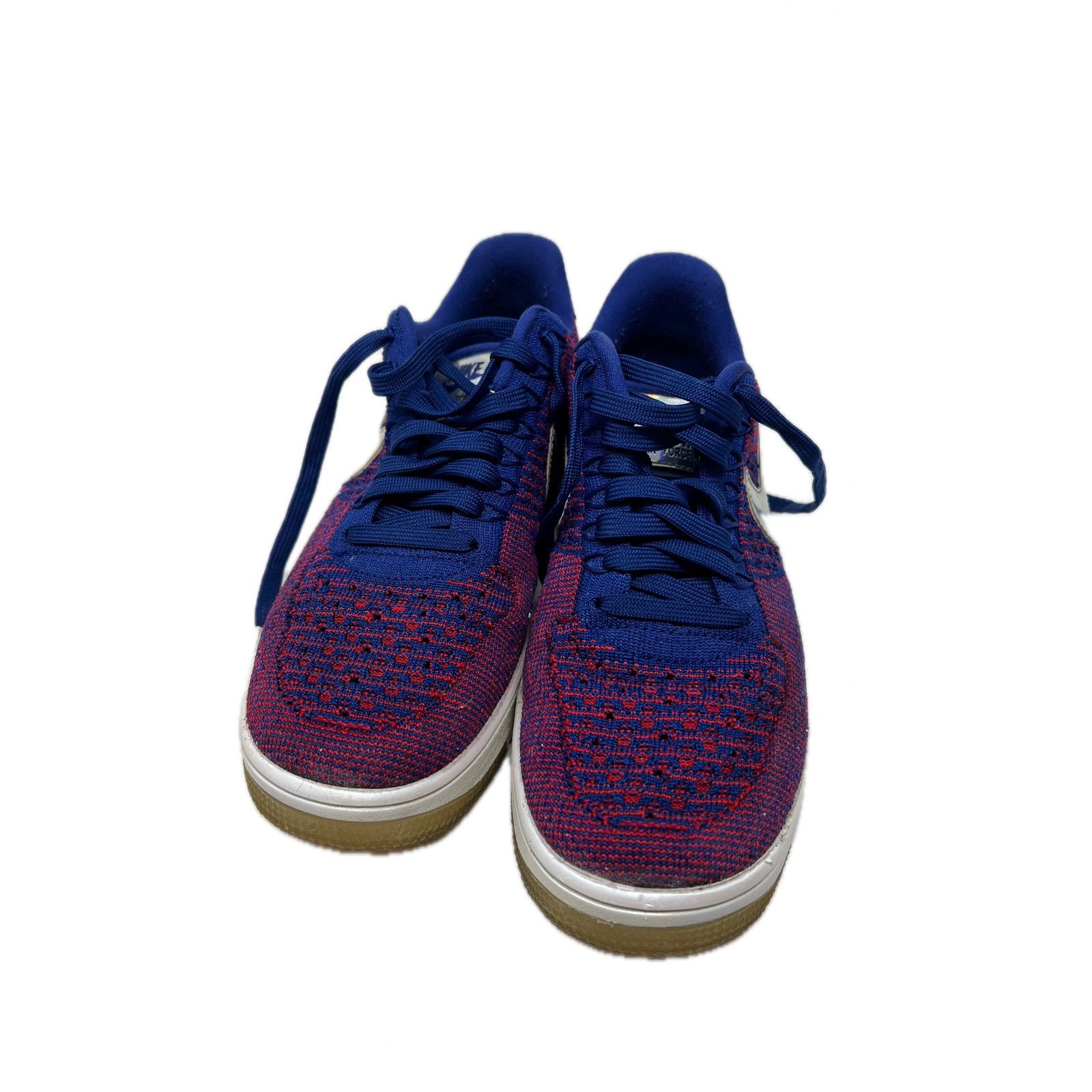 Nike Nike Air Force 1 Low Flyknit USA Purple Blue Womans 7 Size US 7 / IT 37 - 1 Thumbnail
