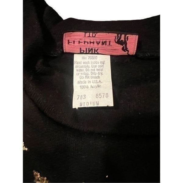 Pink Pink Elephant vintage sweatshirt made in USA size M Size M / US 6-8 / IT 42-44 - 4 Thumbnail