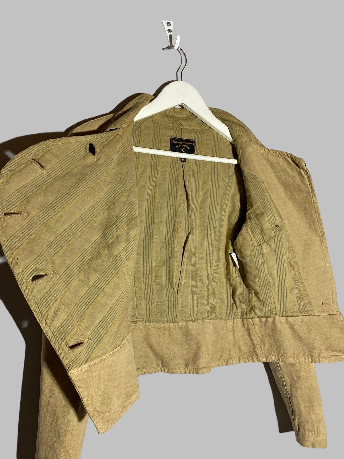 Vintage × Vivienne Westwood Vivienne Westwood Anglomania Asymmetric Button Up Jacket Size M / US 6-8 / IT 42-44 - 13 Thumbnail
