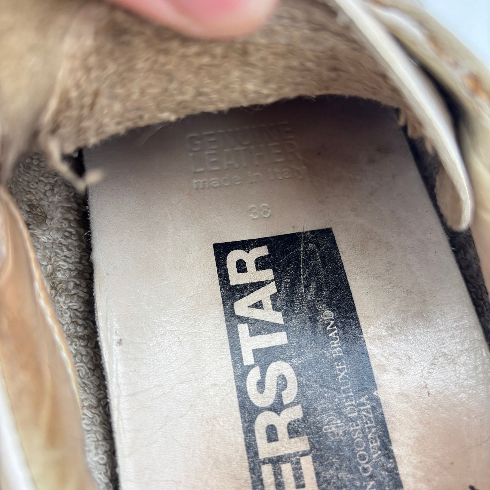 Golden Goose Golden Goose Superstar GGDB Leather Sneakers Women's 38 US 8 Size US 8 / IT 38 - 10 Thumbnail