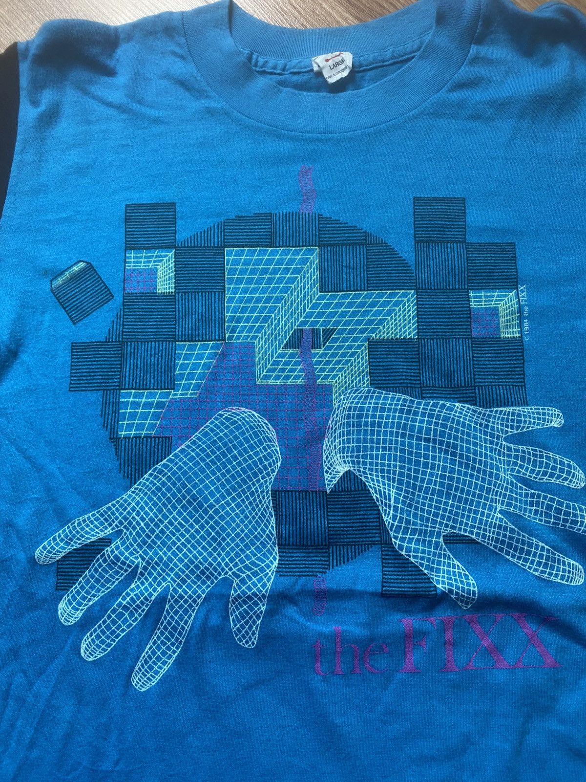 Band Tees VTG The Fixx tour Size US L / EU 52-54 / 3 - 3 Thumbnail