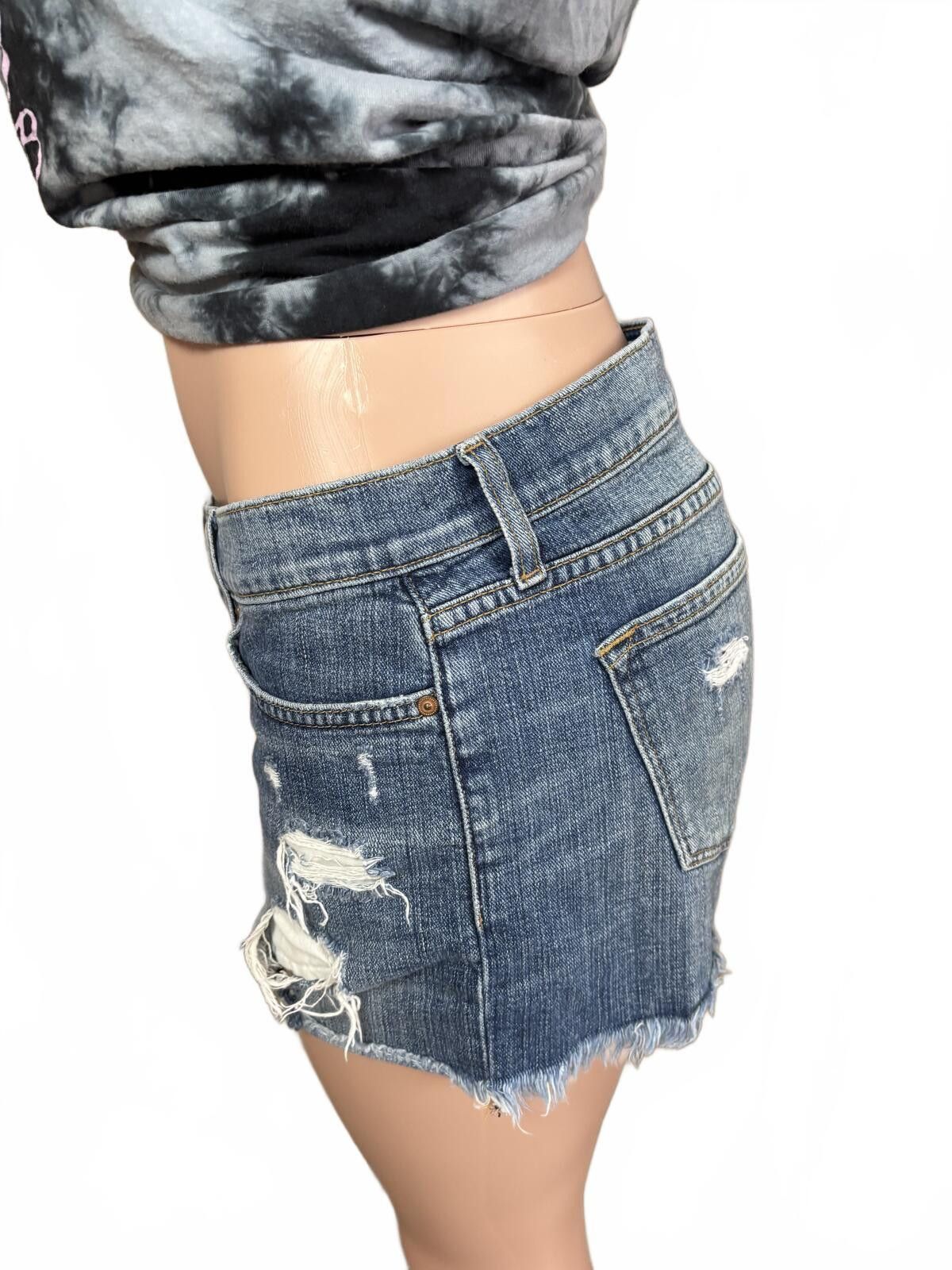 Principe Principle Distressed Denim Shorts. 29. Size 28" / US 6 / IT 42 - 5 Thumbnail