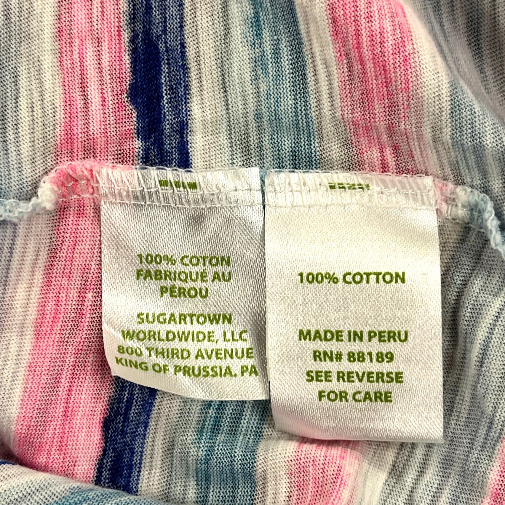 Lilly Pulitzer Lilly Pulitzer Top Womens 2XS Etta V Neck Shirt Multicolor Striped Preppy Shirt Womens 2XS V-Neck Striped Multicolor Lilly Pulitzer Size XXS / US 00 / IT 34 - 6 Thumbnail