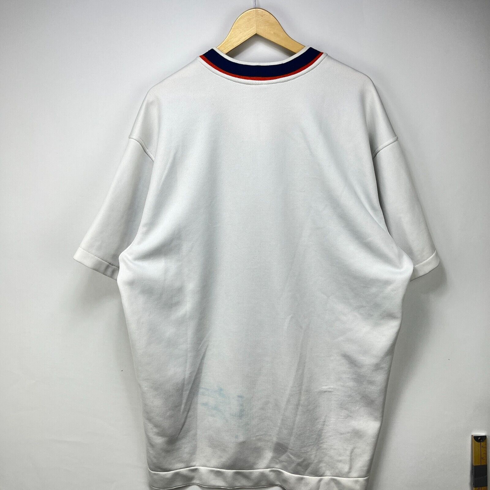 Nike × Vintage Vintage 90s Nike Syracuse Orangemen University Mesh XL Size US XL / EU 56 / 4 - 10 Thumbnail
