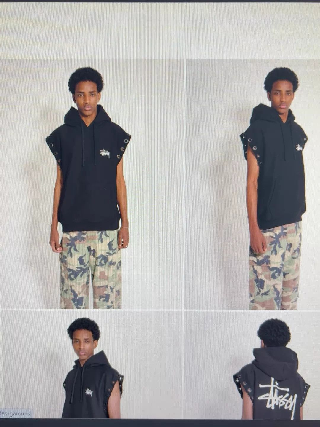 Junya Watanabe Junya Watanabe x Stussy SS24 L Sweatshirt (Fits Small) 9/10 Size US L / EU 52-54 / 3 - 8 Thumbnail