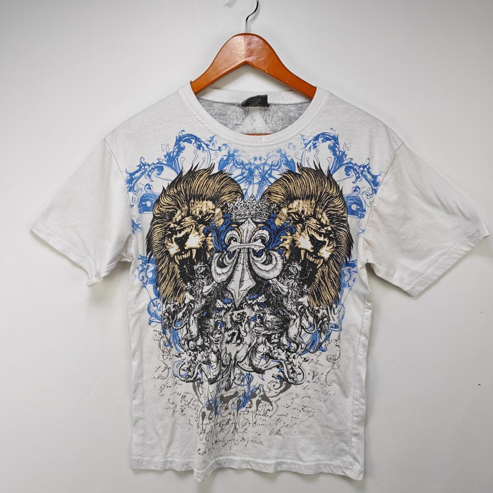 Affliction Vintage Y2K Affliction Style Freeway Graphic T Shirt Large Size US L / EU 52-54 / 3 - 1 Thumbnail