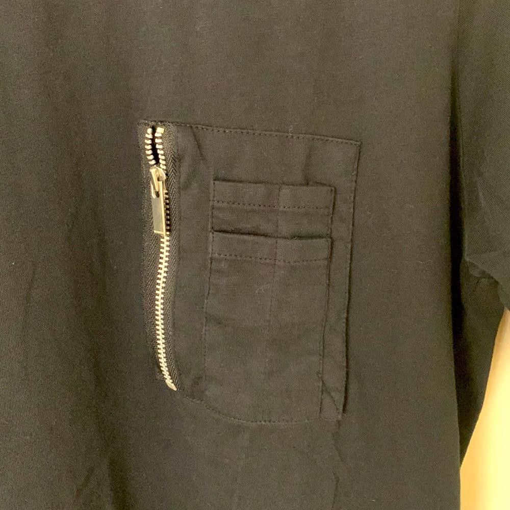 The Kooples Kooples - SS Crew T-Shirt Utility Zip - Medium - 100% Cotton Size US M / EU 48-50 / 2 - 2 Thumbnail