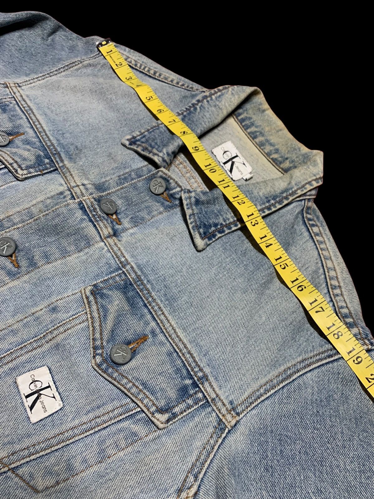 Calvin Klein Vintage Calvin Klein Denim Jacket Size US L / EU 52-54 / 3 - 13 Thumbnail
