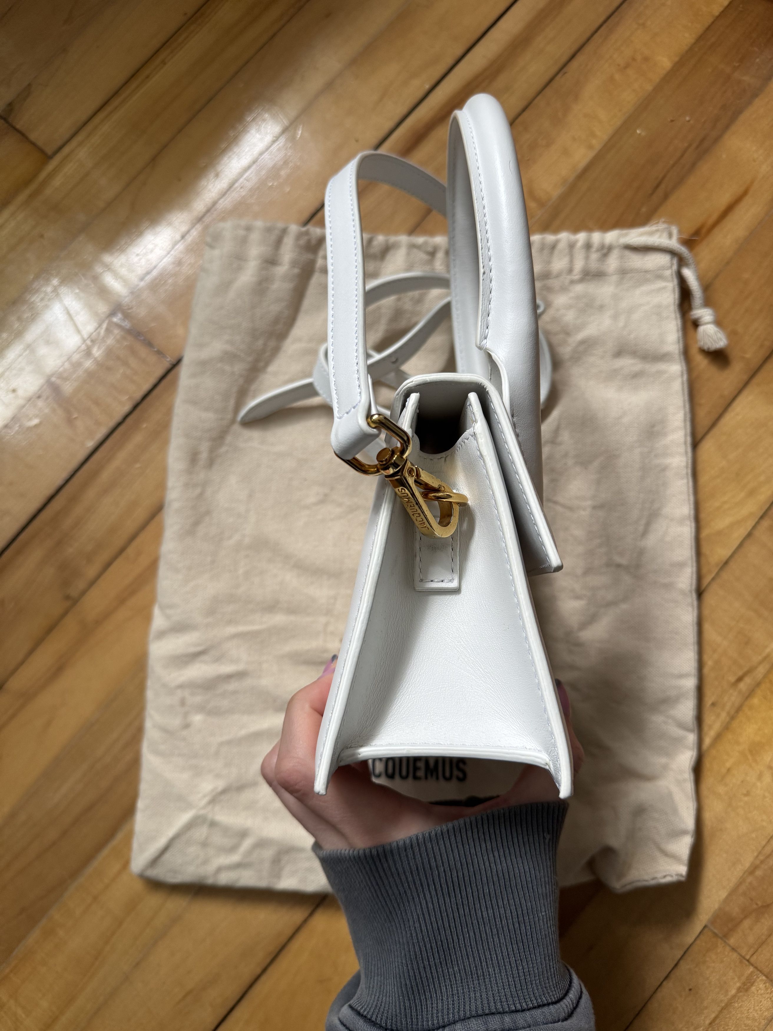 Jacquemus Jacquemus medium Chiquito white bag Size ONE SIZE - 5 Thumbnail