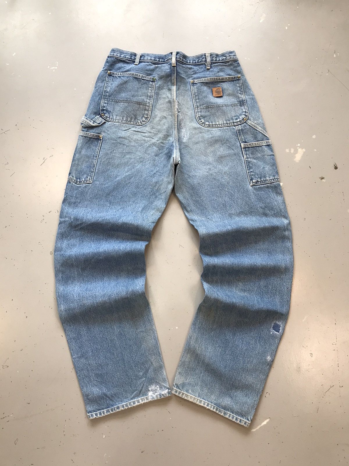 Carhartt Vintage Carhartt B73 DST Double knee denim Size US 36 / EU 52 - 2 Thumbnail