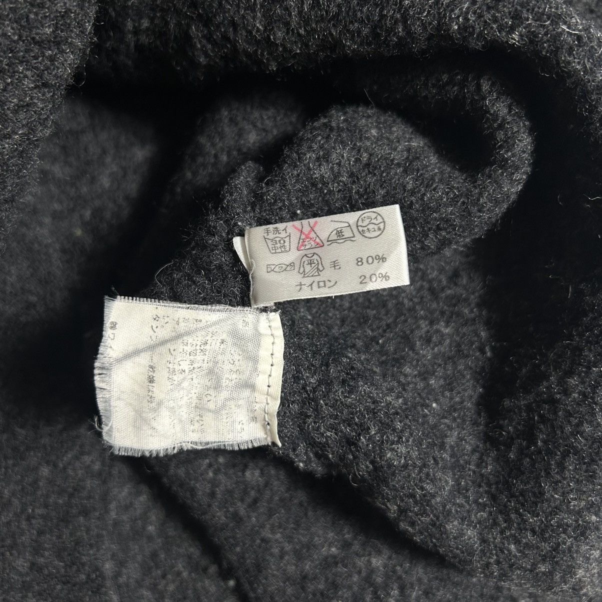 Yohji Yamamoto Y’s for living By Yohji Yamamoto Wool V-neck Tshirt Size ONE SIZE - 9 Thumbnail