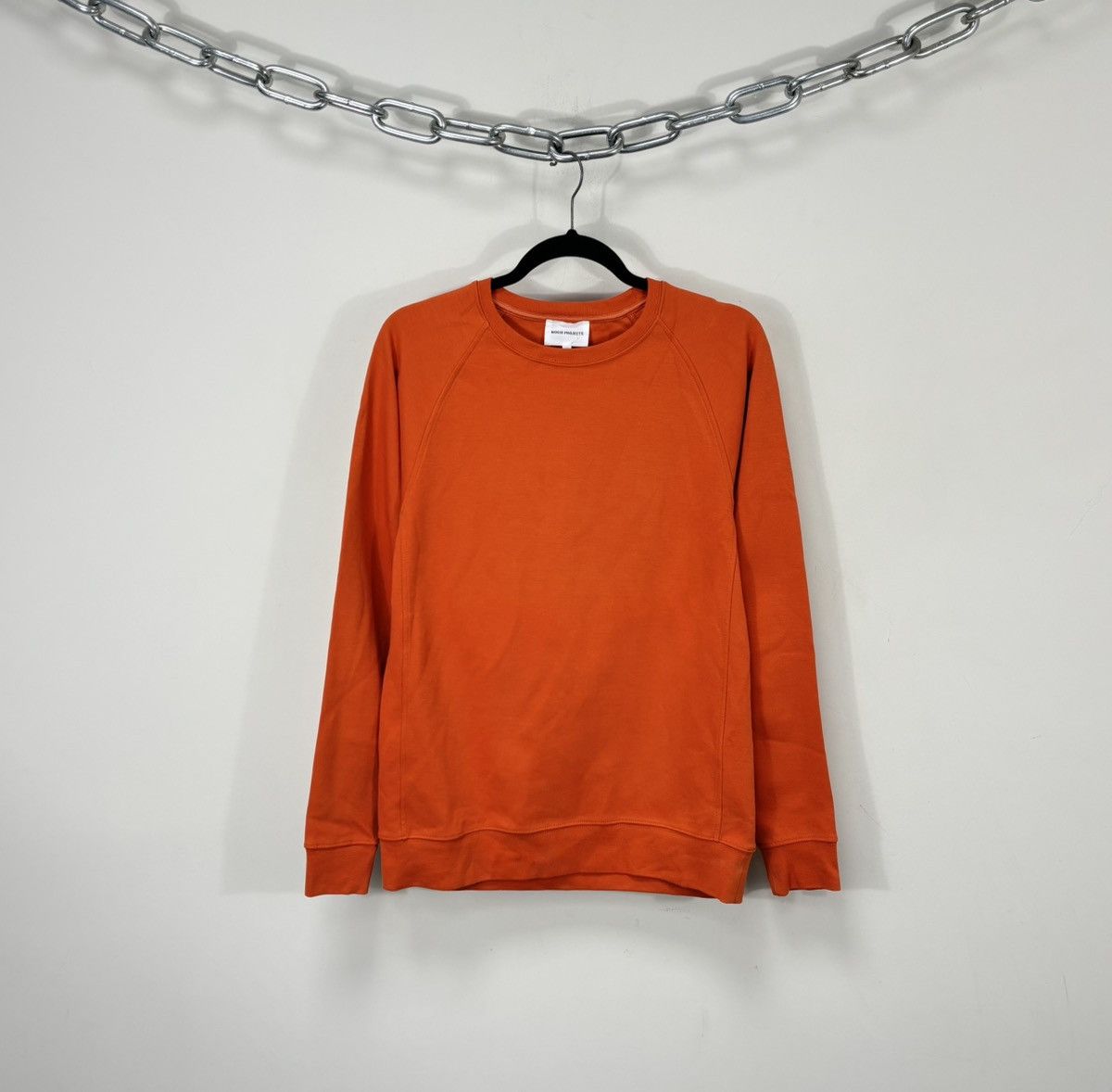 Norse Projects Norse Projects Vorm Summer Interlock Men’s Orange Sweatshirt Size US S / EU 44-46 / 1 - 1 Thumbnail