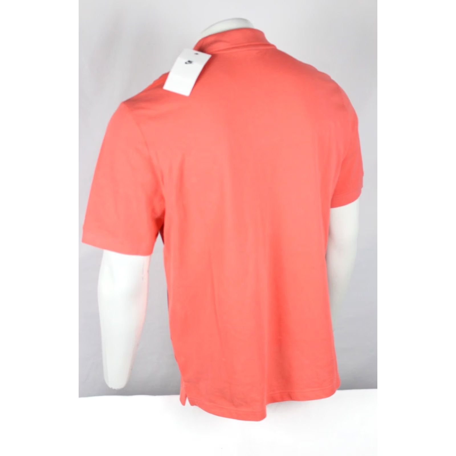 Nike Nike Club Polo Shirt Men Short Sleeve Large Coral Pink 100% Cotton Regular Fit Button Collared Golf Nike Mens Size US L / EU 52-54 / 3 - 2 Thumbnail