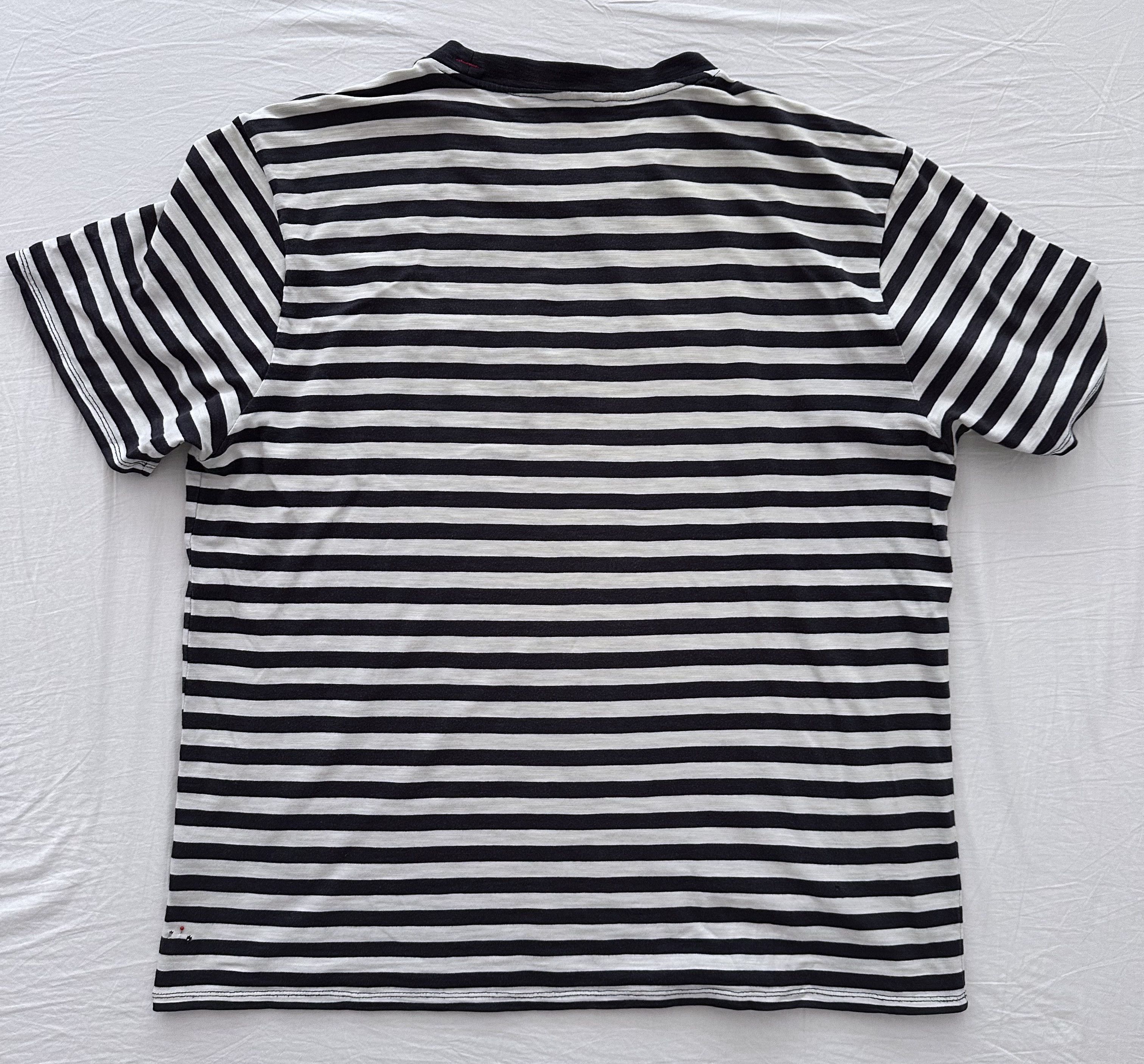 A$AP Rocky × Guess Guess x A$AP Rocky Striped T-Shirt Size US XXL / EU 58 / 5 - 2 Thumbnail