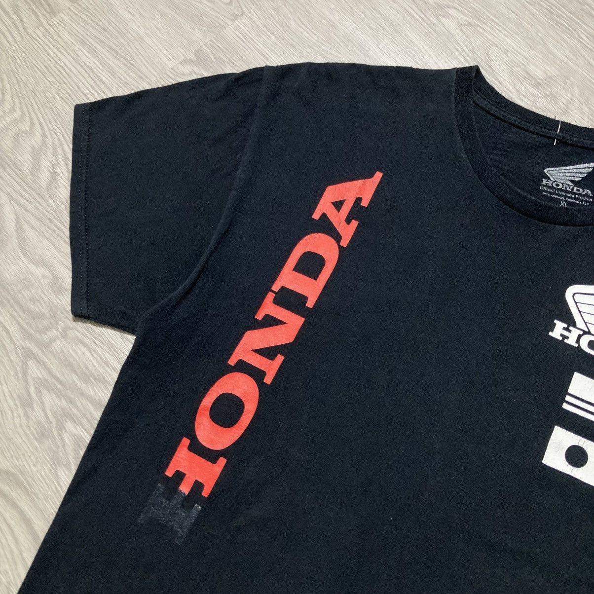 Honda Vintage Honda Hot Lap Logo Graphic T-shirt Black Size US XL / EU 56 / 4 - 5 Thumbnail