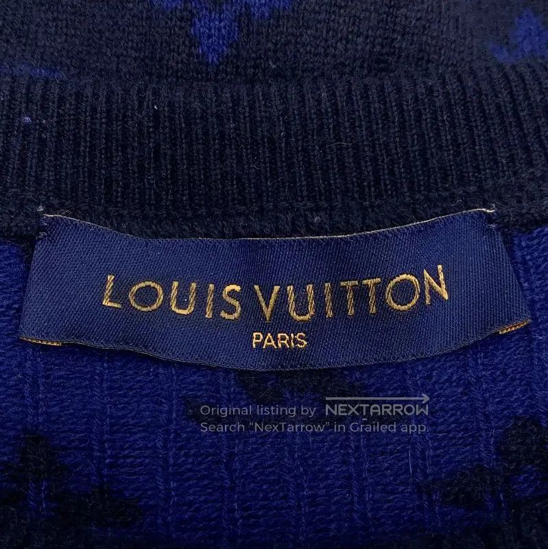 Louis Vuitton Louis Vuitton Black Cashmere Sweater for Men . Size US XXL / EU 58 / 5 - 5 Thumbnail
