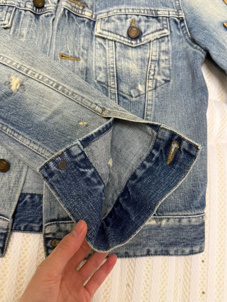 Saint Laurent Paris Saint Laurent Paris Embroidered denim jacket-2506 Size US S / EU 44-46 / 1 - 4 Thumbnail