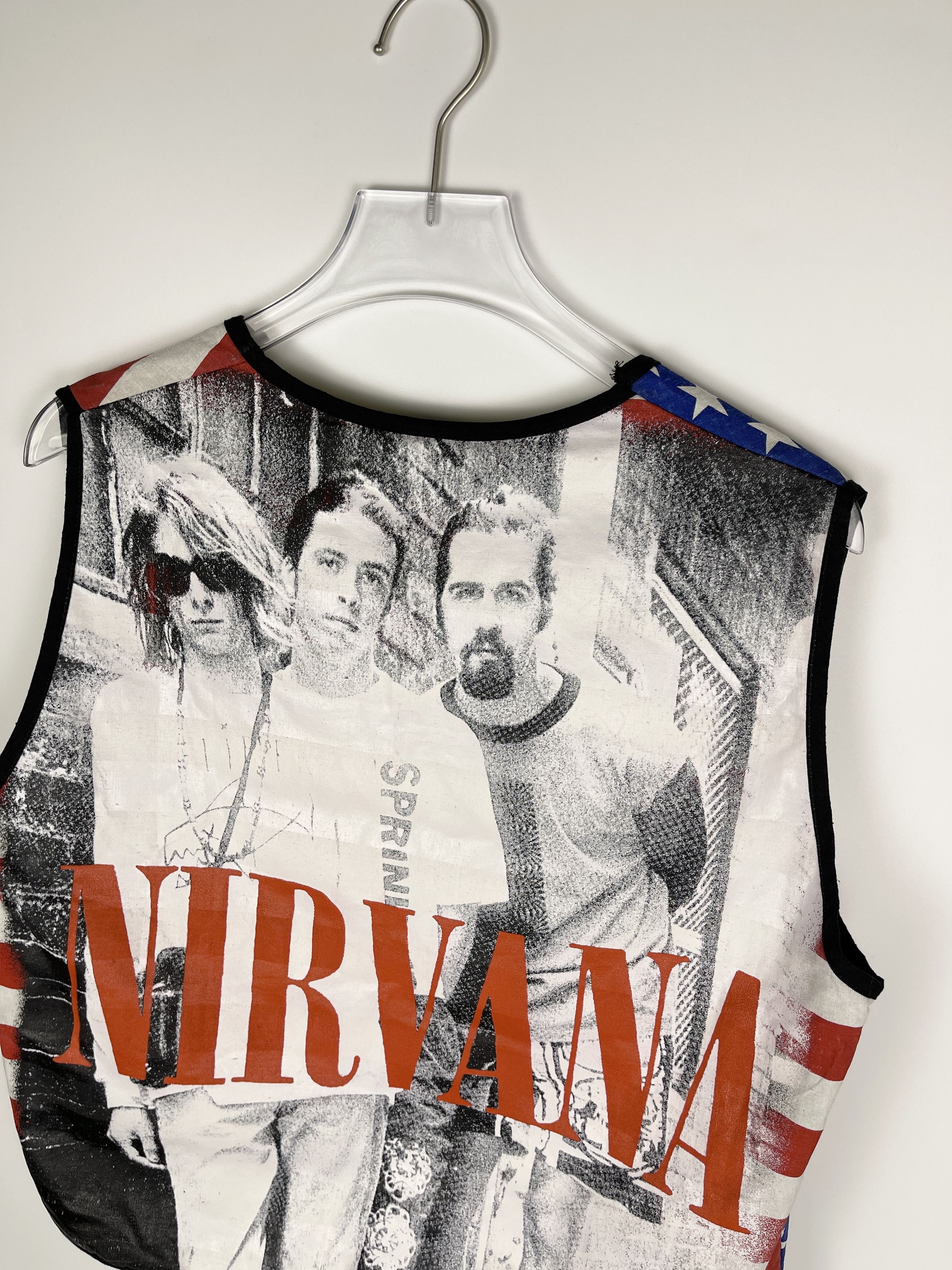 Band Tees × Nirvana × Vintage VINTAGE NIRVANA "In Utero" America Double-sided print vest Size US L / EU 52-54 / 3 - 4 Thumbnail